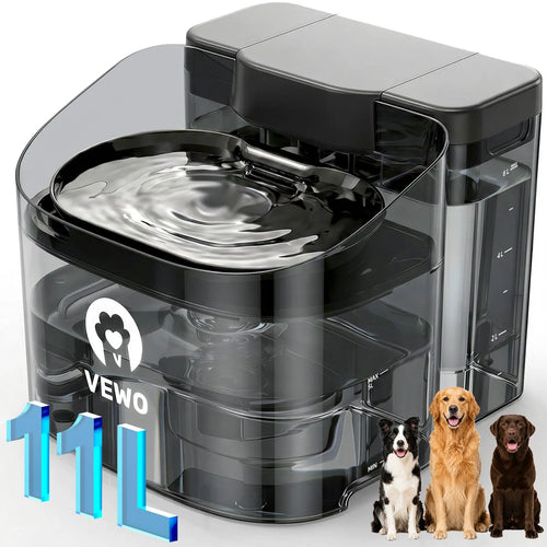 VEWO 11L Dog Water Fountain for Large Dogs